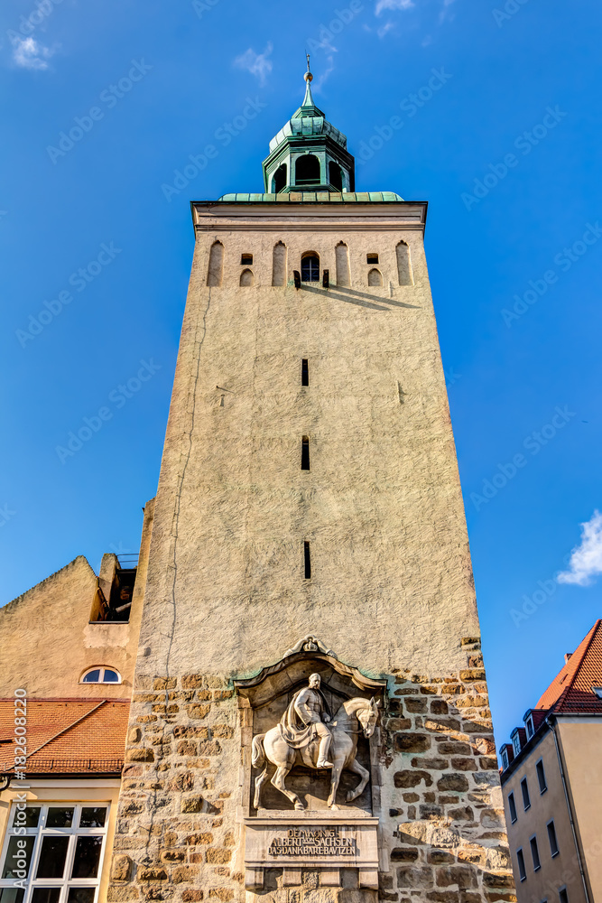 Fototapeta premium Lauen tower in Bautzen