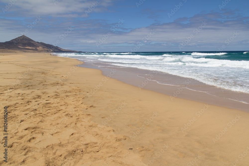 Cofete beach in Fuerteventura, Canary Islands
