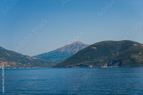 Costline in Lefkada island, greece