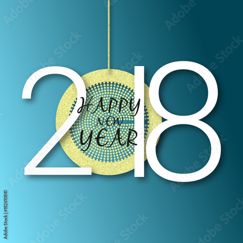 Bonne année ! - 2018 compte à rebours - chronomètre