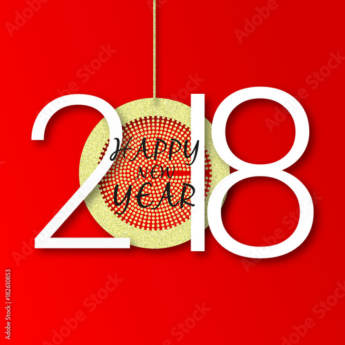 Bonne année ! - 2018 compte à rebours - chronomètre