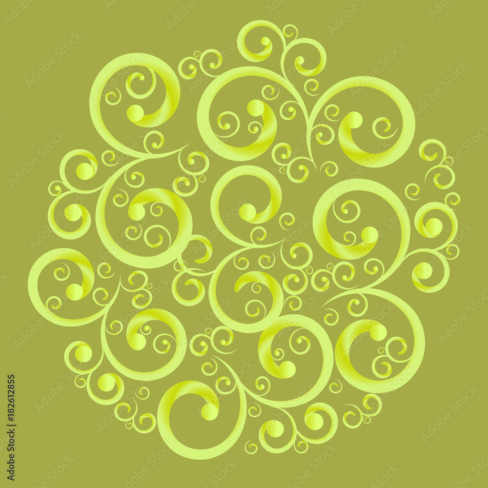 Beautiful green pattern. Beautiful green pattern.