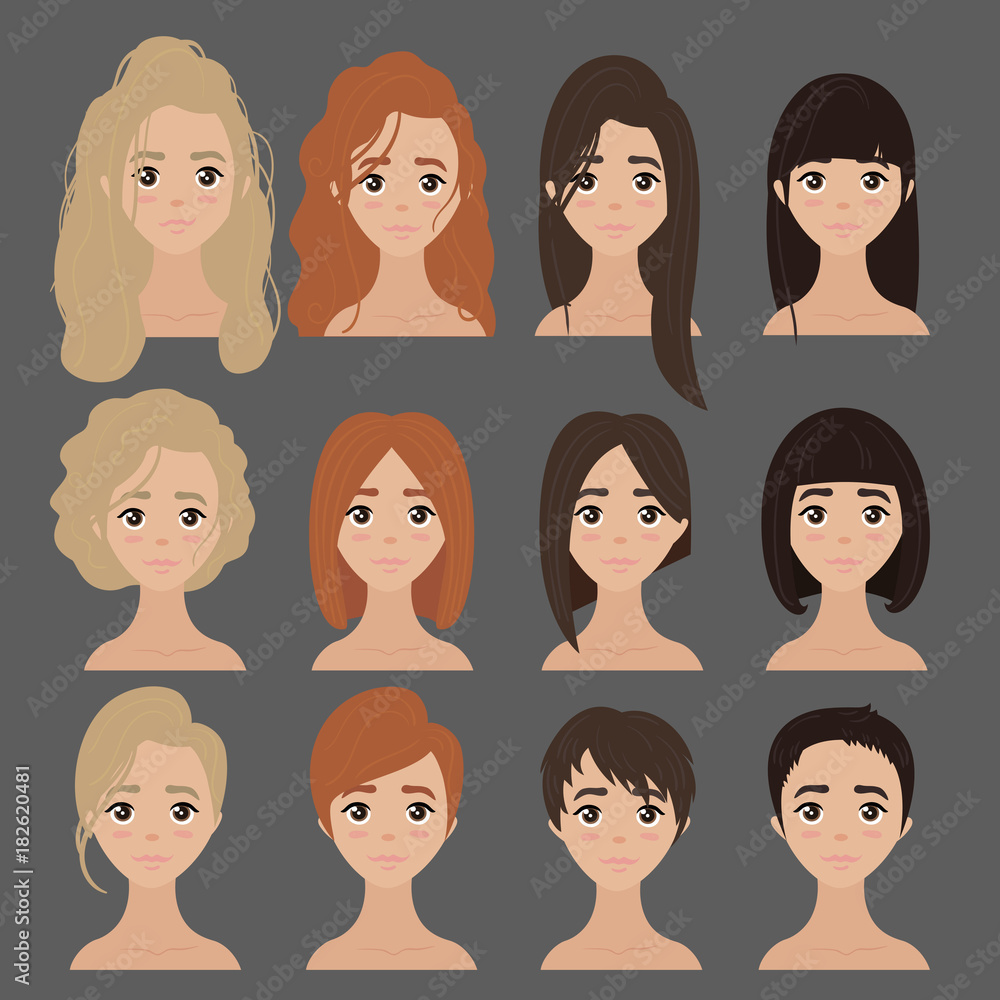 Beautiful collection of female hairdo haircut Beautiful collection of female hairdo haircut