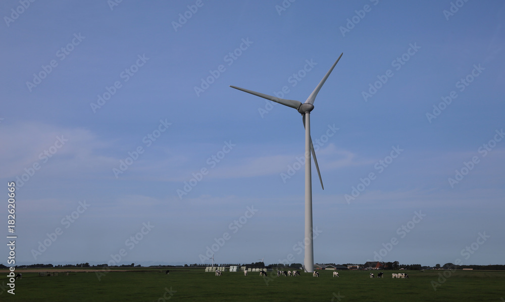 wind turbine for the production of clean non-polluting renewable
