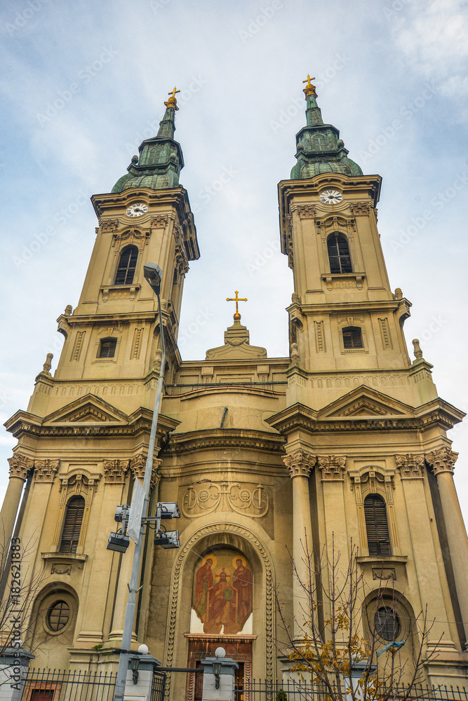 Naklejka premium The Church of the Assumption in Pancevo