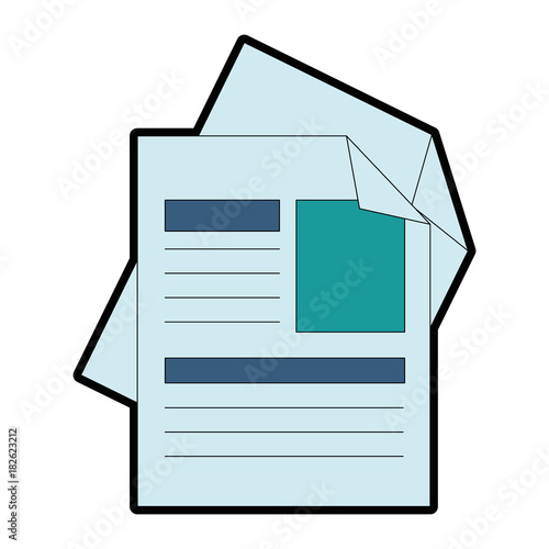 curriculum vitae isolated icon vector illustration design
