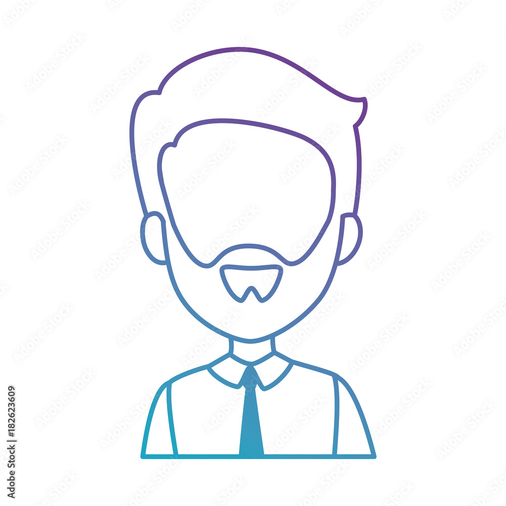 elegant businessman avatar character vector illustration design elegant businessman avatar character vector illustration design