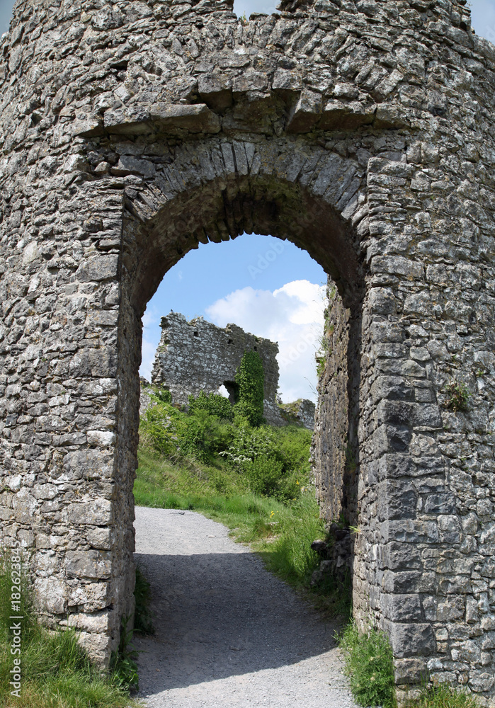 Entrance to age old ruins