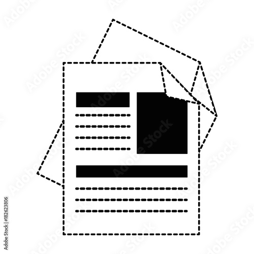 curriculum vitae isolated icon vector illustration design
