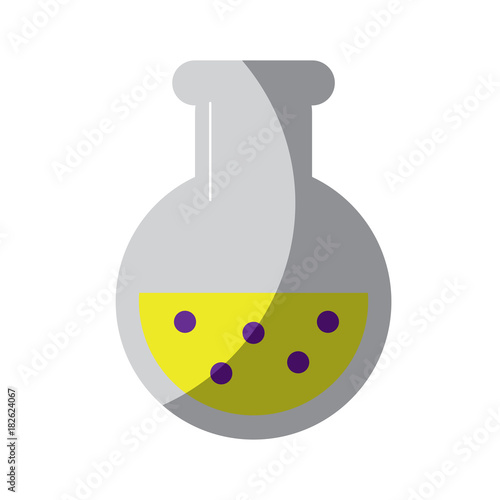 flask science chemistry icon image vector illustration design 