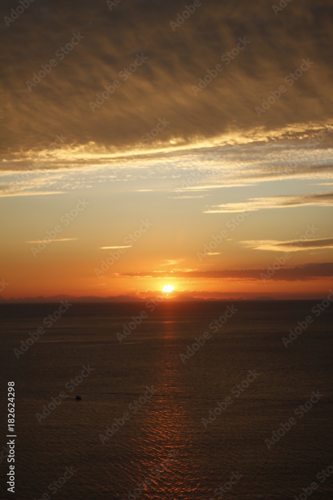 Naklejka premium Es Vedrá Ibiza sunset