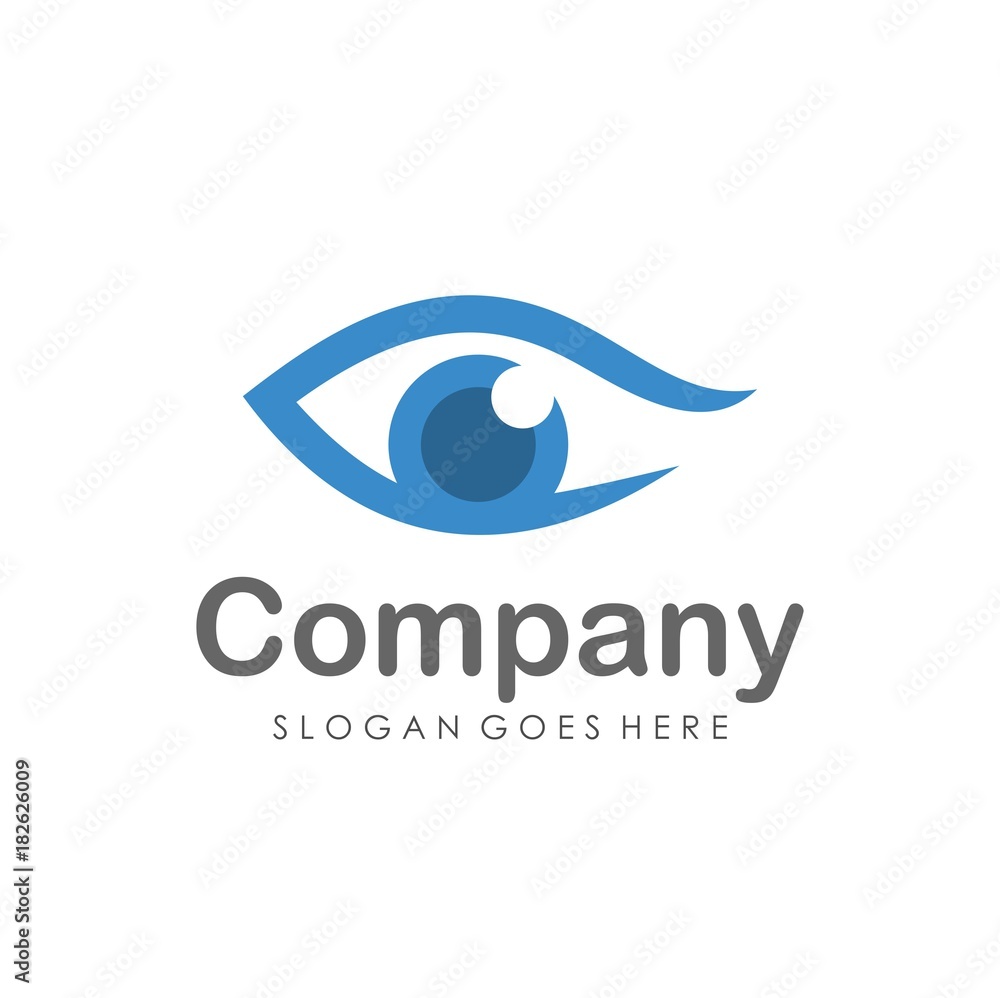 Eyes vision logo design template Eyes vision logo design template