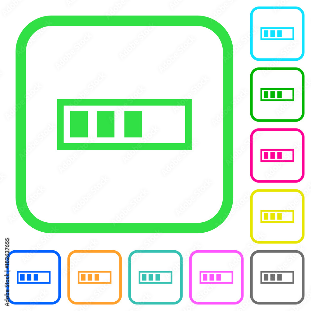 Progressbar vivid colored flat icons icons Progressbar vivid colored flat icons icons