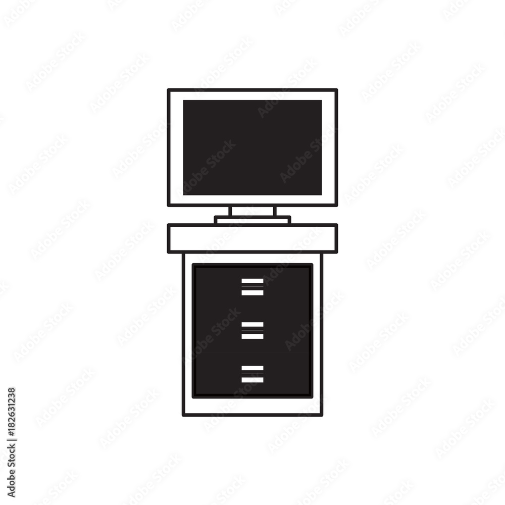 computer monitor icon computer monitor icon