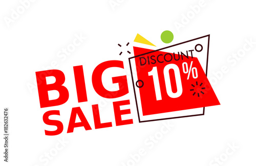 
Big Sale Discount 10 Percent 