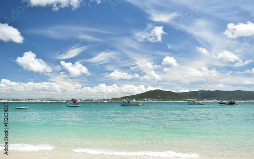 A linda Ilha do Campeche em Florianópolis - SC