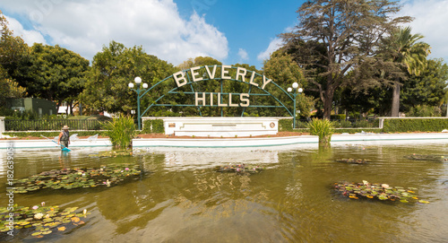 Beverly Hills Signs in Los Angeles photo