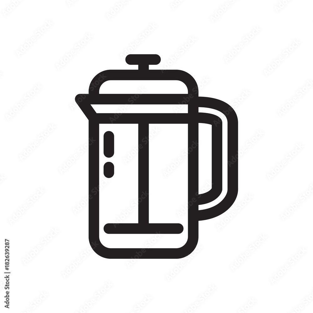 Obraz premium COFFEE (LINE)