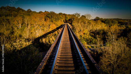 Fototapeta Naklejka Na Ścianę i Meble -  Railroad Trestle