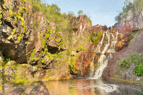 El Zorro Waterfall, in the Amazonas state, in southern Venezuela