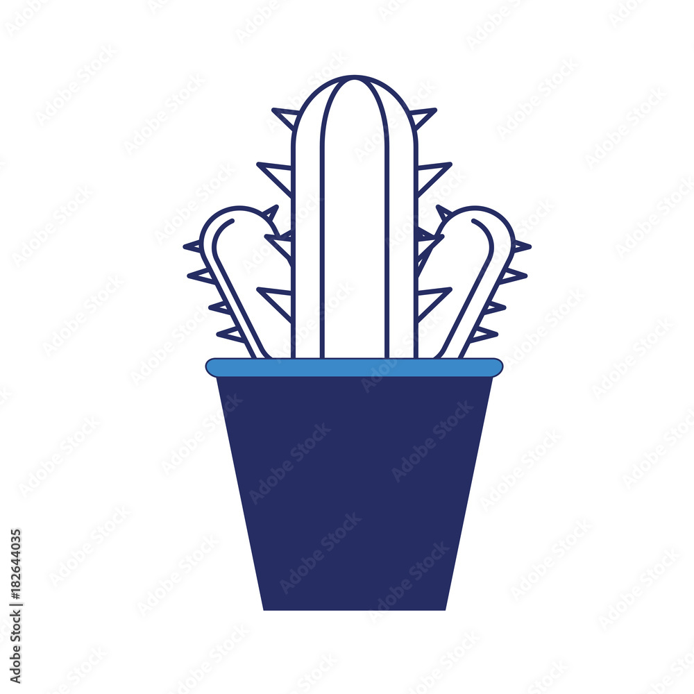 cactus in a pot icon image cactus in a pot icon image