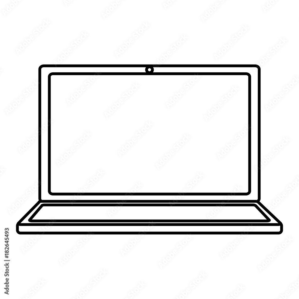 laptop computer icon image vector illustration design laptop computer icon image vector illustration design