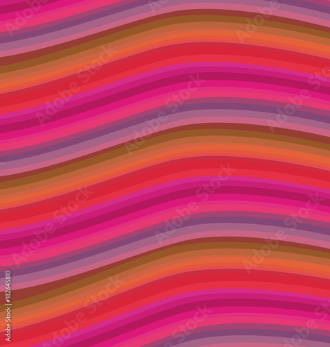 Red wavy stripes background