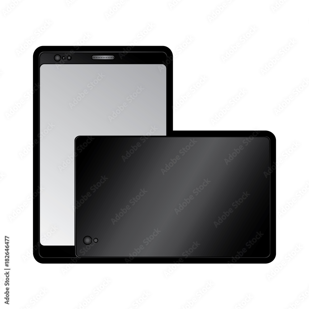 smartphone front and back with glass reflection digital device icon image vector illustration design smartphone front and back with glass reflection digital device icon image vector illustration design