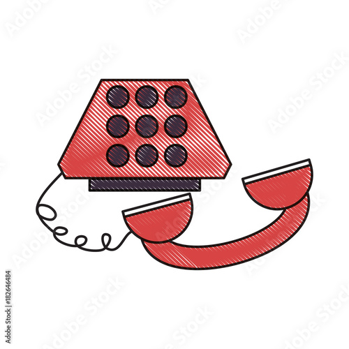 retro phone icon