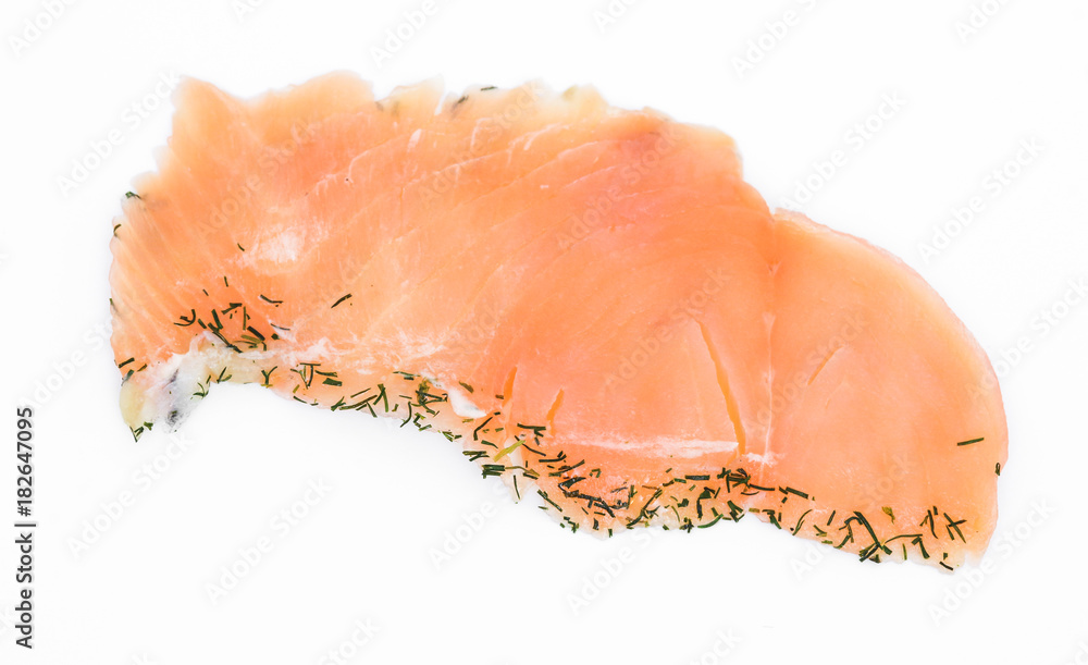 Salmon canape