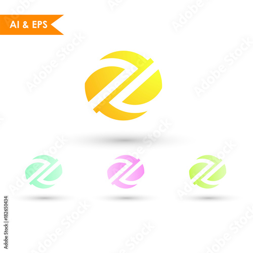 Letter Z elegant