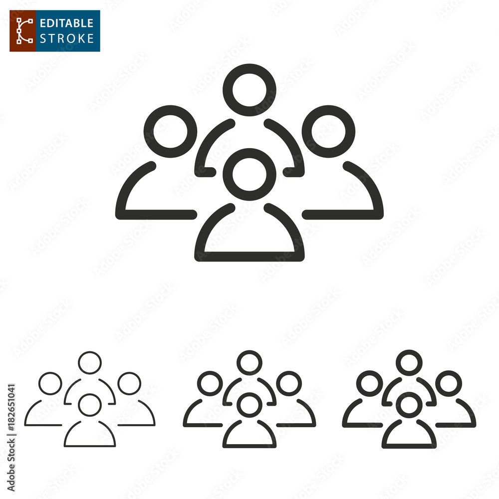Conference - outline vector icon. Editable stroke. Conference - outline vector icon. Editable stroke.