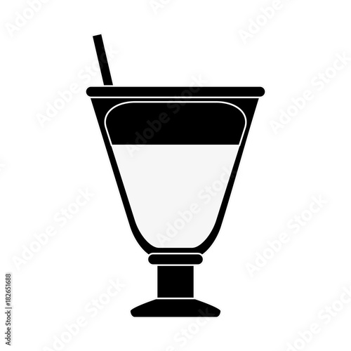 Capuccino delicious cup icon vector illustration graphic design