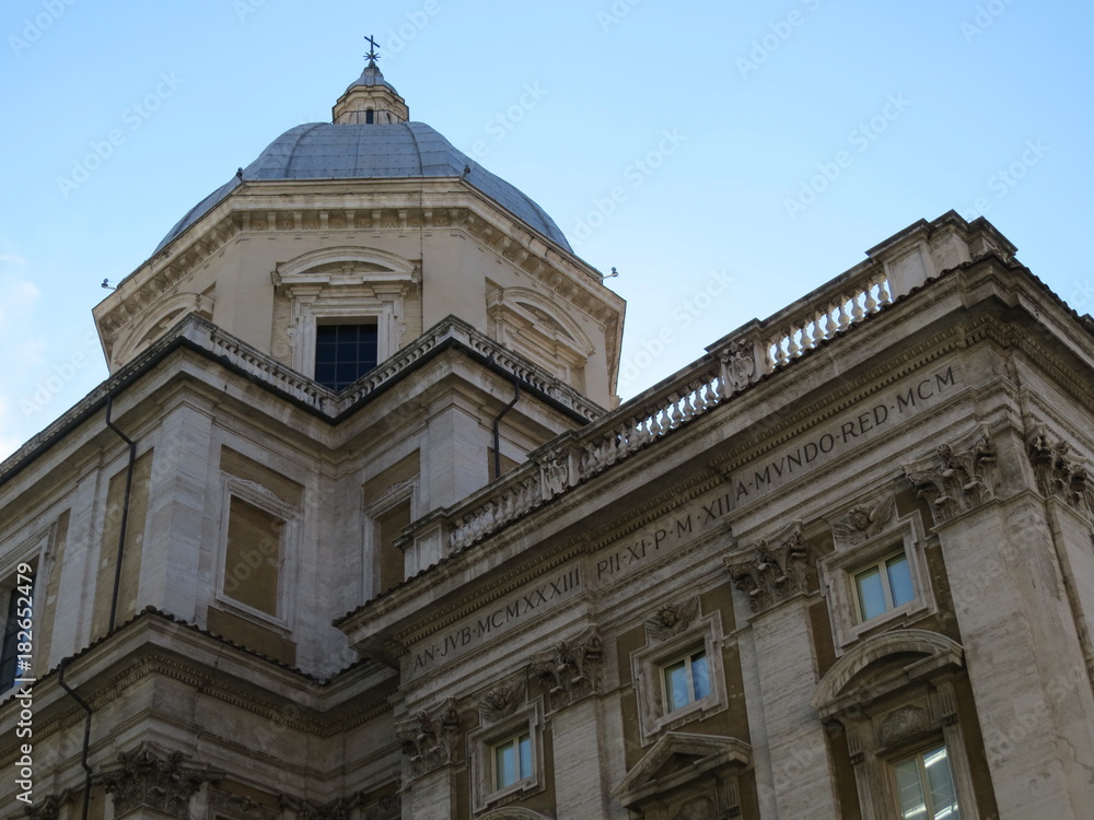 Rome. The rear facade of the Basilica of Santa Maria Maggiore. (The Vast Russia! Sergey, Bryansk.)