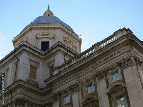 Rome. The rear facade of the Basilica of Santa Maria Maggiore. (The Vast Russia! Sergey, Bryansk.)
