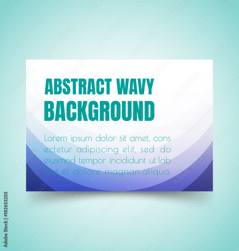 Obraz premium abstract waves set9