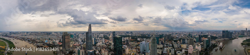 Ho Chi Minh Saigon Skyline Panorama