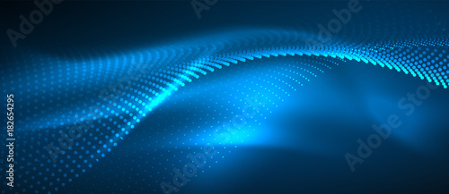 Smooth smoke particle wave