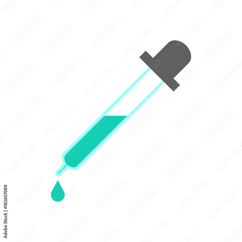 Simple Pipette Symbol Simple Pipette Symbol