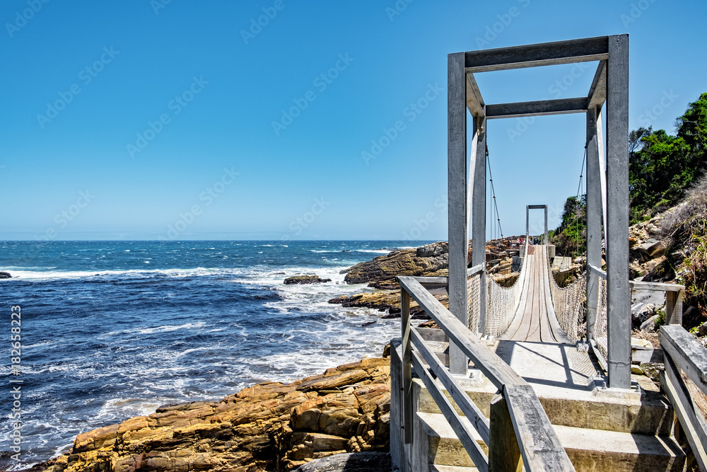 Tsitsikamma storms river suspension bridge Tsitsikamma storms river suspension bridge