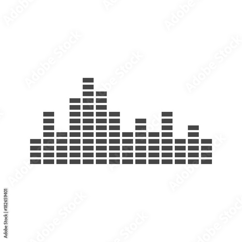 Audio wave icon 