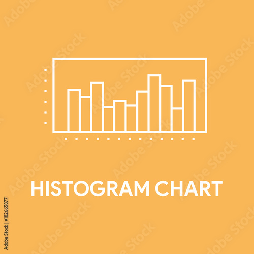 HISTOGRAM CHART CONCEPT
