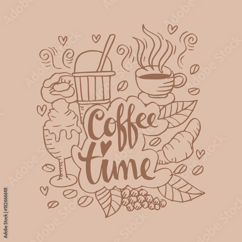 Doodle of coffee time © Handini_Atmodiwiryo