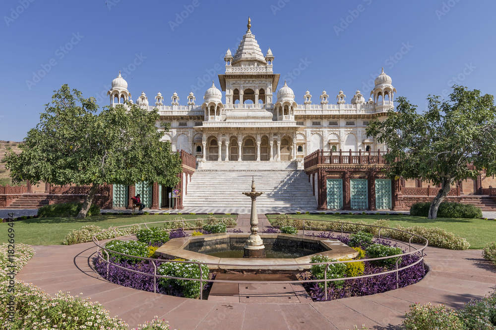 The Jaswant Thada, a cenotaph located in Jodhpur, in the Indian state of Rajasthan