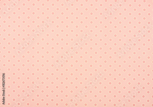 set of pink with white circles on pink
