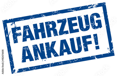 Fahrzeug Ankauf