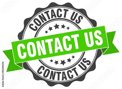 contact us stamp. sign. seal
