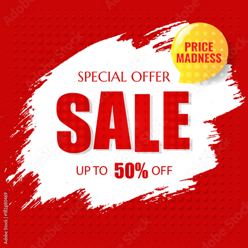 Sale Poster With Text