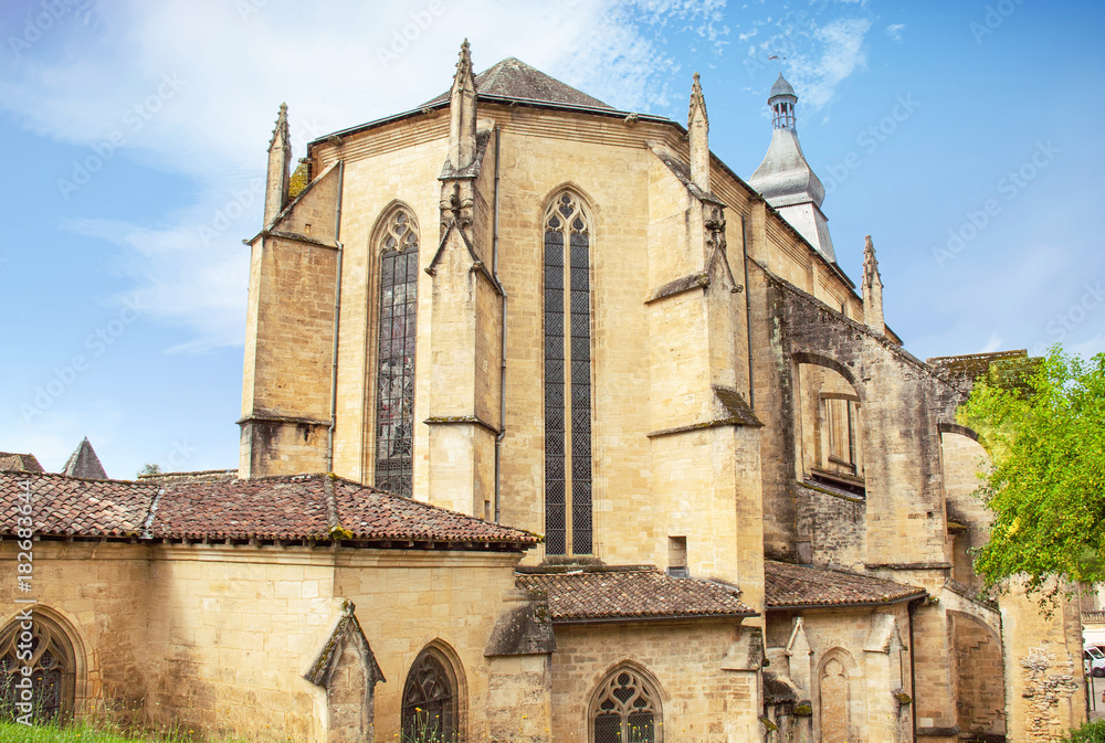 Sarlat la Canéda. Cathédrale saint  Sacerdos. Dordogne. Nouvelle-Aquitaine