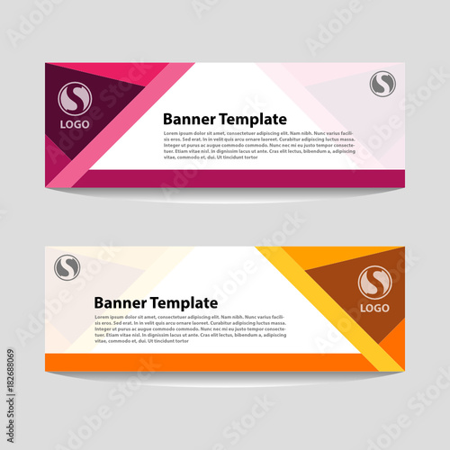 Banner design for business presentation